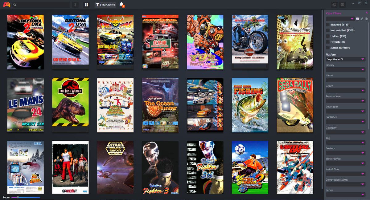 Brandon on Twitter "Finally got the Sega Model 3 emulator all setup! They really scale up well."