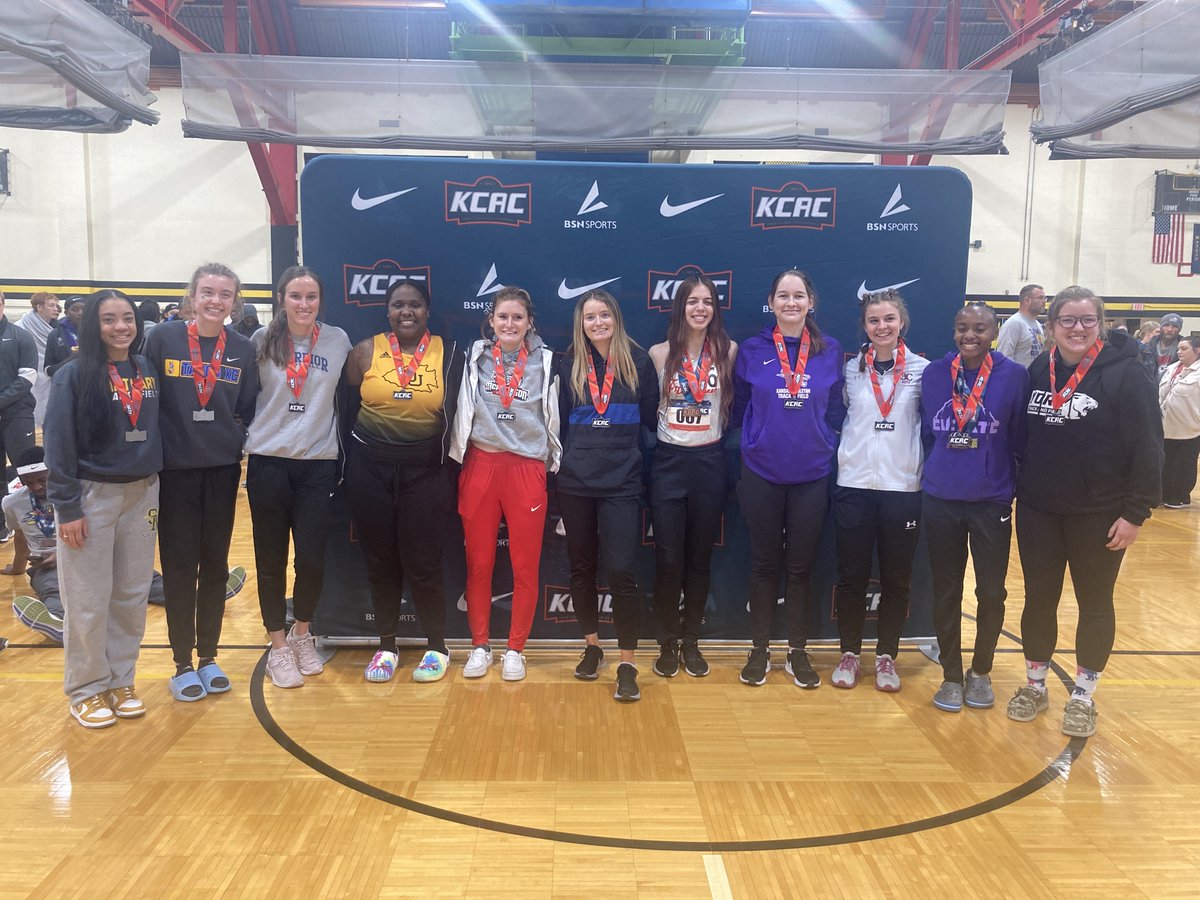 kcacsports's tweet photo. Congratulations to our 2023 KCAC Indoor Track &amp; Field Champions of Character! #KCACitf

All KCAC Team of Character and Champions of Character awards are presented by @IMAfinancial and @DissingerReed. https://t.co/hxjbzOndST