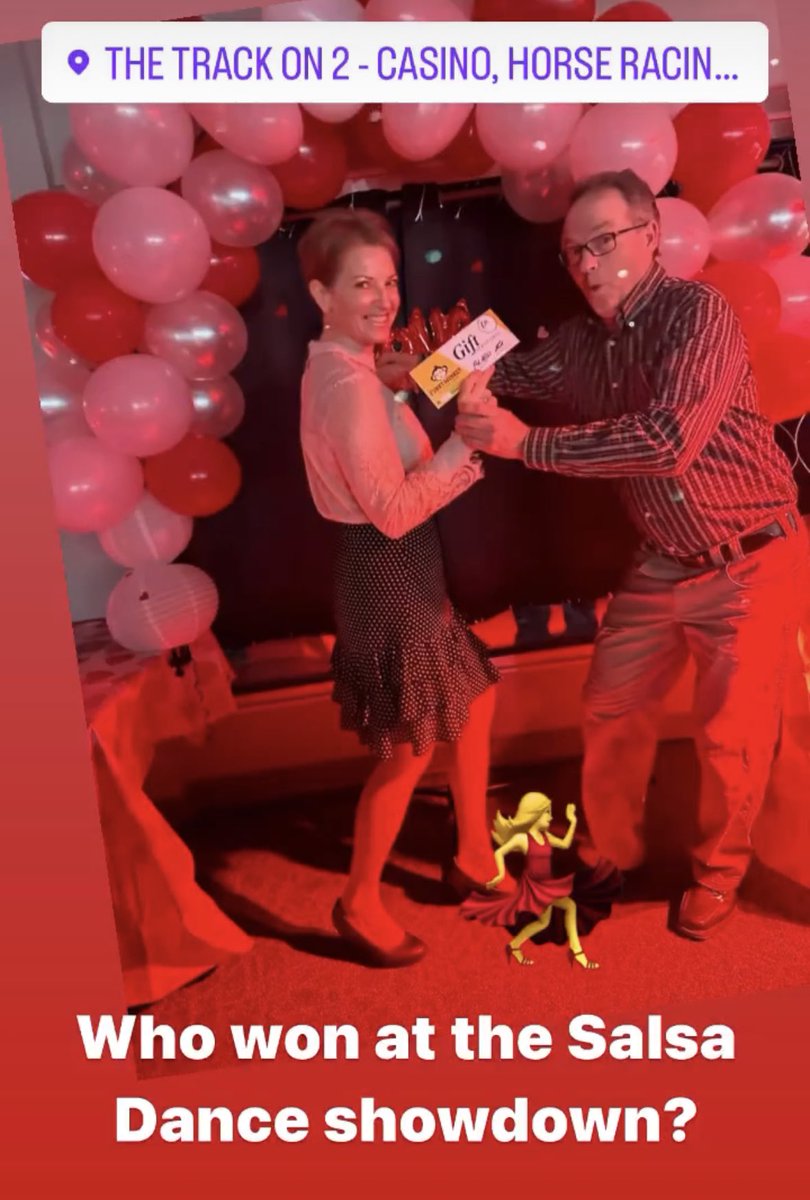 Just a little #Victory at the #salsadance competition tonight. Not bad for a couple of old people. #dance #salsa #Valentine