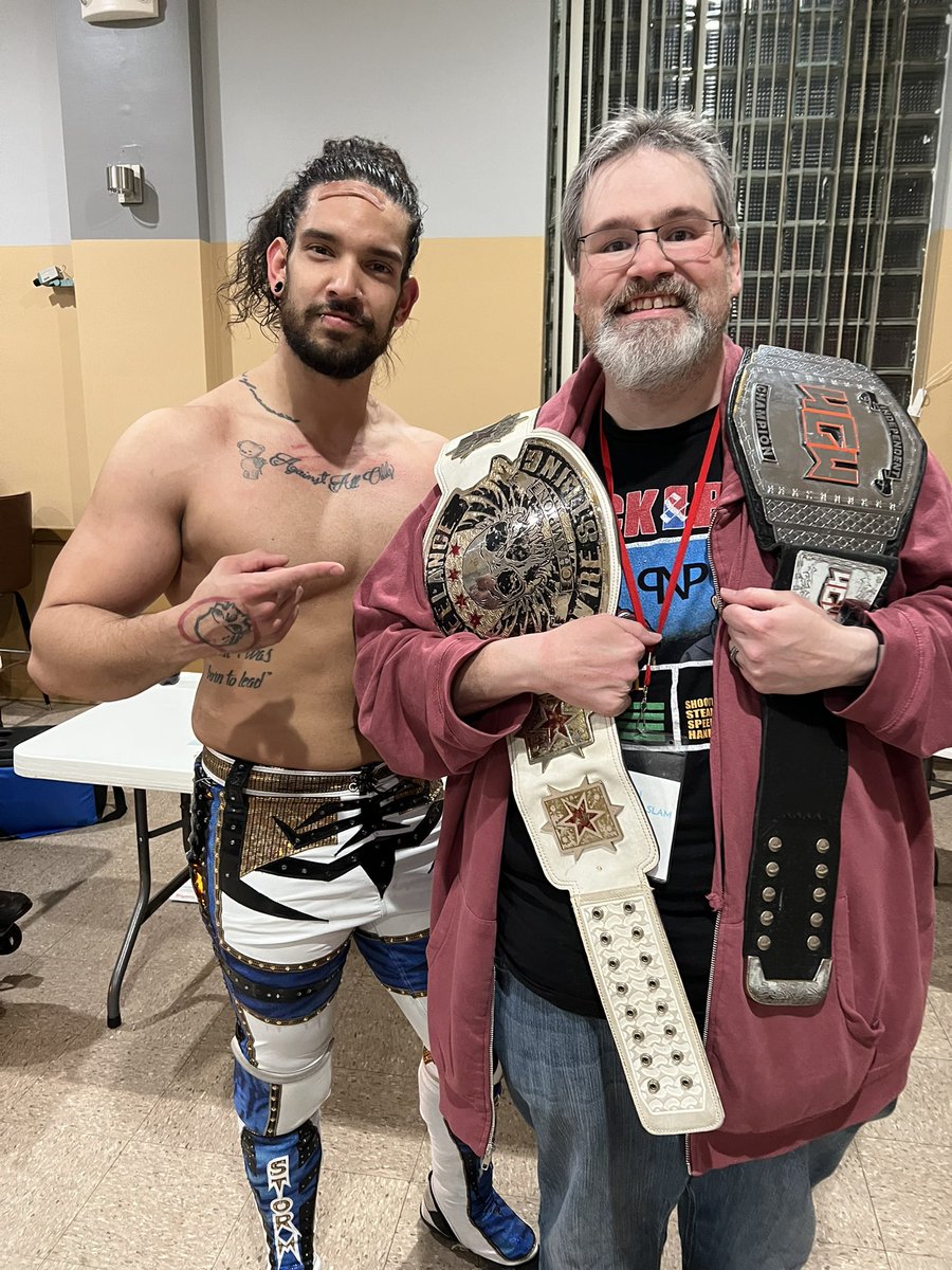 Congratulations to the new @FreelanceWres World Champion and  @FreelanceUndrgd Independent Champion @stormgraysonPW!

📸: @NedNedNedNed

#wrestling #prowrestling #ChicagoWrestling #indiewrestling #FreelanceIsHome #FreelanceUnderground #FreelanceWrestling #StormGrayson