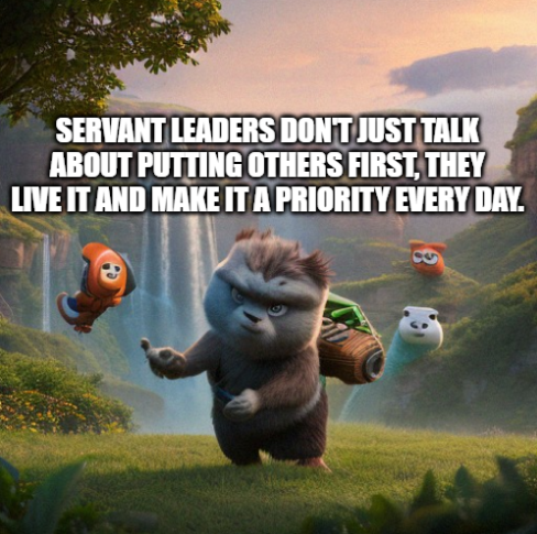 Ben_K_Richard's tweet photo. Servant leaders don't just talk about putting others first, they live it and make it a priority every day.
#inspiretrust #leadership https://t.co/Jl1uO5pXRO