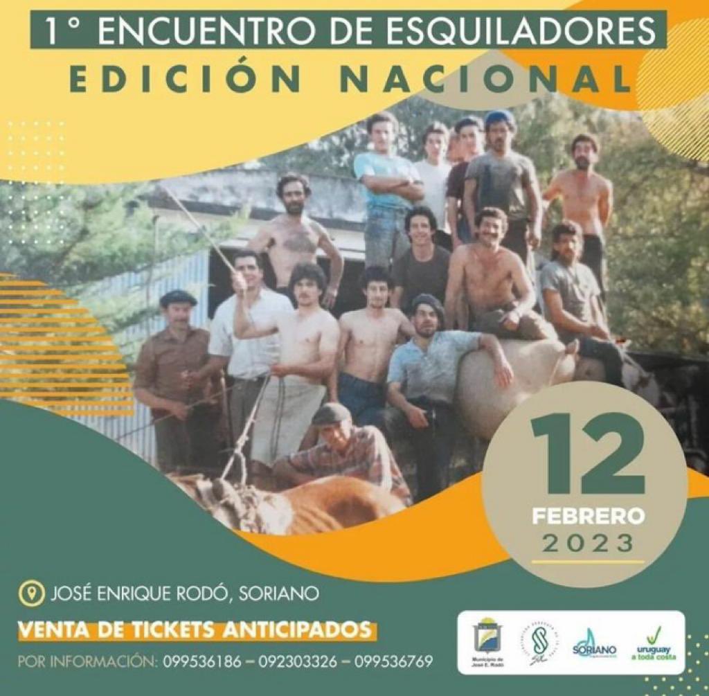 camboue's tweet photo. Hoy es el Día del Esquilador. Precioso homenaje a esta profesión de exportación que imaginó @VirginiaFrosAlv . En su homenaje y en los cientos de uruguayos que dejan en alto la producción lanera es que estaremos en Rodo. Siempre en el camino nunca en la posada https://t.co/4vD5CUpLsV