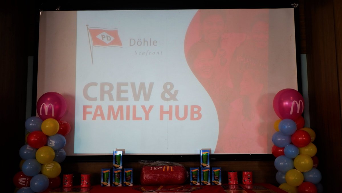 FASmaritime's tweet photo. LOOK: As part of its continuous efforts to grow its "family hub," Döhle Seafront Crewing (Manila), Inc. met with a number of its sseafarers' families in a cosy bruncheon last February 11 in Bacoor City, Cavite.

https://t.co/oLVlS8Oub7

#FASMaritime #MaritimeCoverage https://t.co/6N9EwDEHdr
