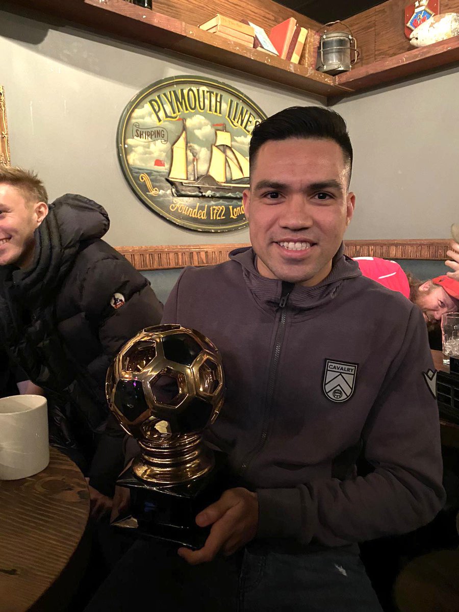 joseescalante20's tweet image. @footsoldierssg player of the year 2022. Thank you for that support every game. Together we are stronger 🐎 I can’t wait to see you again at ATCO Field @CPLCavalryFC
