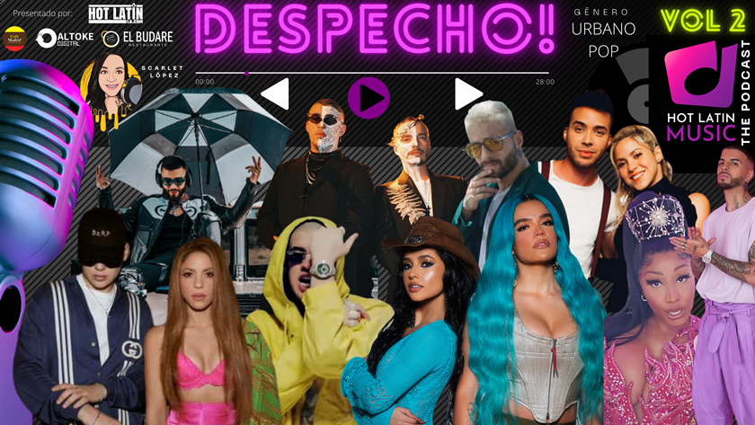 hotlatin_la's tweet photo. Disfruta en nuestra web: Vol. 2: Temas de Despecho | Urbano-Pop | #HOTLATINMUSICTHEPODCAST
https://t.co/AvaKVHZ2lo https://t.co/wKxEq0nq0n