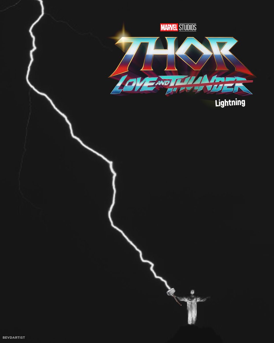 Cleon109's tweet photo. Thor Love and Lightning.
#lightning #jesustheredeemer #marvel
#viralimage #RiodeJaneiro #Brazil https://t.co/ZEv0FYXQ5Z