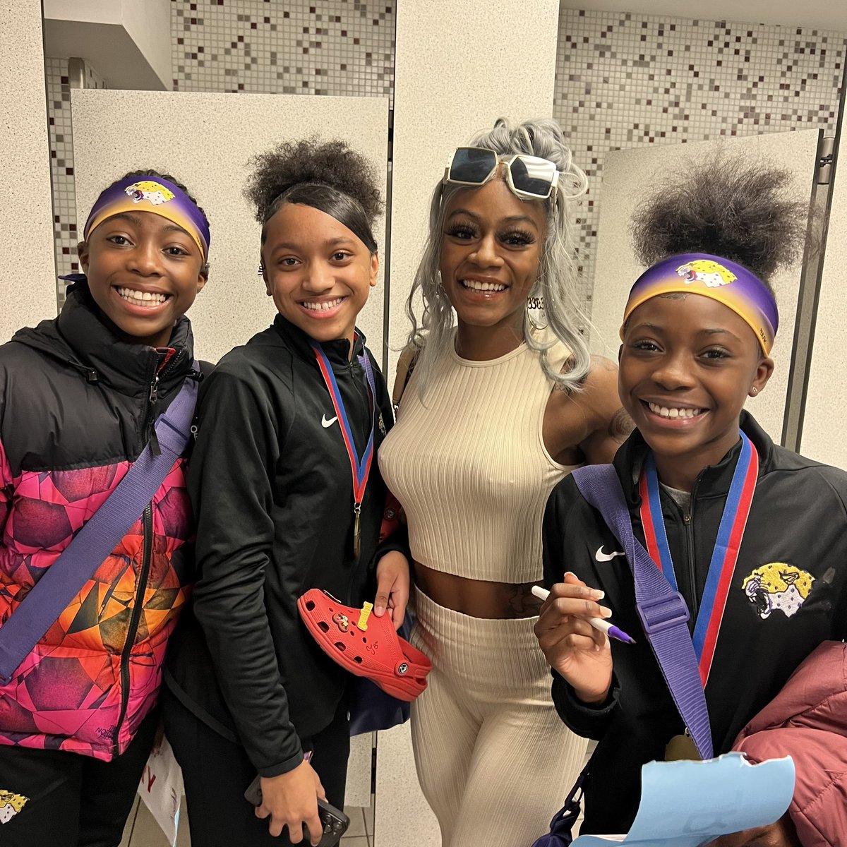Mo Better 12U Girls 4x200 2023 Milrose Champions - momentous day. Thank you @itskerrii for making it special. NYC loves @itskerrii