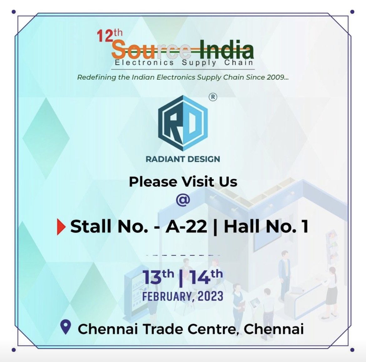 naving89's tweet photo. Visit us at the 12th Source India Expo,Chennai.

@ELCINA_INDIA 

#ELCINA #EXPO #moldtooling #electronics #plasticmanufacturing #injectionmolding #MakeInIndia https://t.co/DkPL2OA4rV