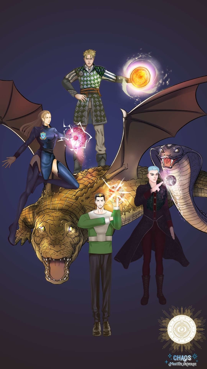 PComicgroup's tweet photo. Chaos magitek universe #漫画 #Original https://t.co/s2nOwabYQP https://t.co/wpJlIM3v8M