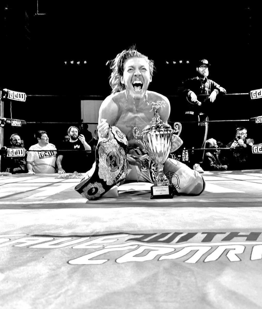 ItsWrestleWorld's tweet photo. Congratulations to @TheJordanOIiver on defeating @SpeedballBailey and winning the 2023 Jersey J Cup and the JCW Championship!
#JerseyJCup #GCW #JCW #JordanOliver #ProWrestling https://t.co/lOb7j8X3aI