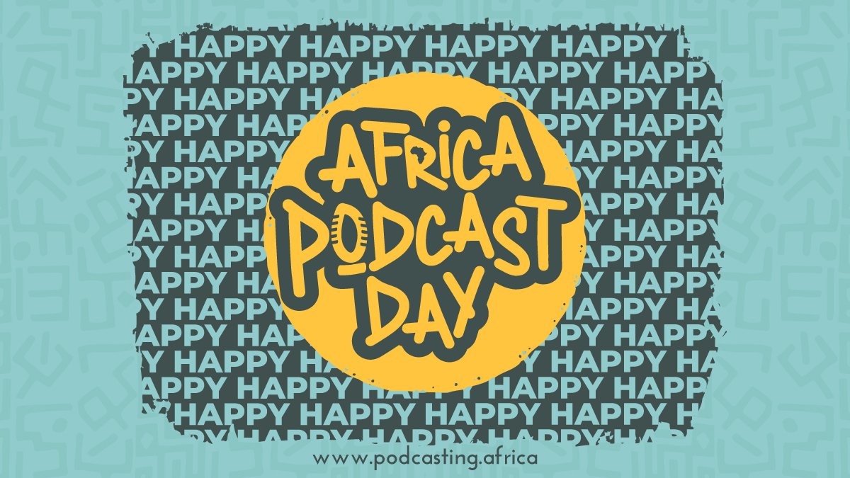 africapodfest's tweet photo. Happy #AfricaPodcastDay 🥳🎙️🌍 Our favourite day of the year!
Celebrating every single #AfricanPodcaster out there - both in the continent and the diaspora. We see you doing your thing 🔥🔥
Let us know how you're celebrating this day and tag us in your celebratory posts 🥳 https://t.co/wZ9hmNiBzi