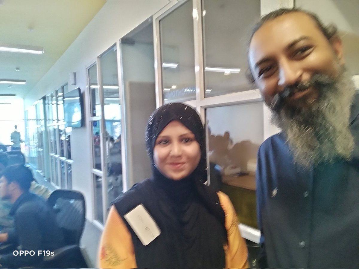 SumaiyaMulla9's tweet image. Nice🙂 to meet you sr,#cncfthane