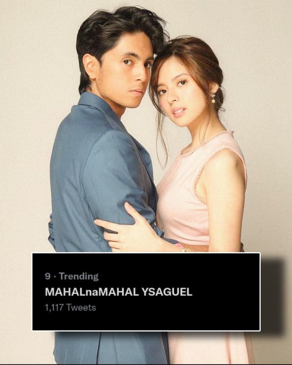 Sparkle_GMA's tweet photo. Marami talaga ang nagmamahal sa #YsaGuel 🥰

YsaGuel's fans continue to show their love for the two by trending Miguel Tanfelix (@MiguelTanfelix_) and Ysabel Ortega (@YsaOrtega_) on Twitter in the Philippines ✨️

#YsabelOrtega #MiguelTanfelix https://t.co/VyiB8MMHK3
