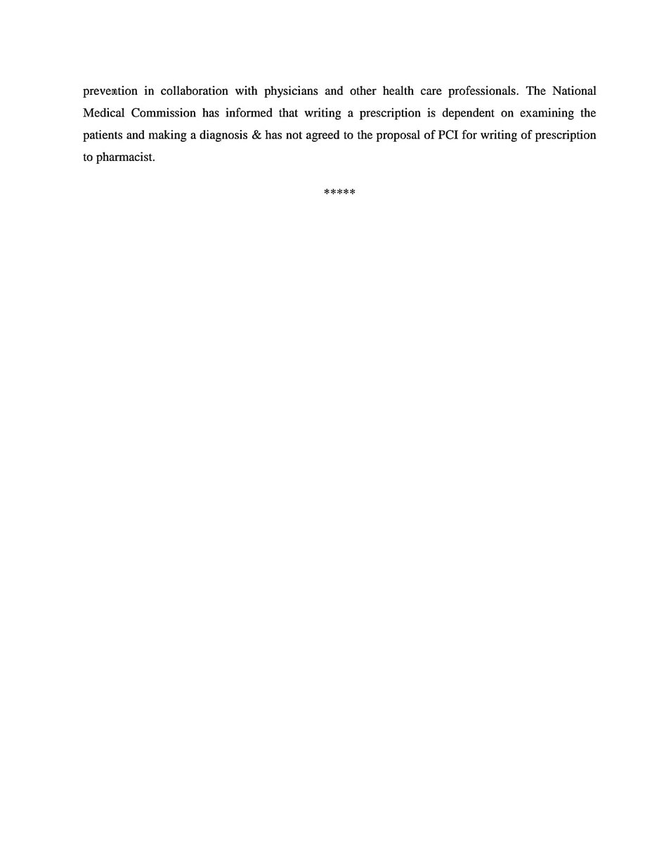 Thanks a ton
<a href="/MPAbdulKhaleque/">Abdul Khaleque</a> Sir
as You raised the legal Demands of #Pharmacists in <a href="/LokSabhaSectt/">LOK SABHA</a>

<a href="/mansukhmandviya/">Dr Mansukh Mandaviya</a> 
<a href="/MoHFW_INDIA/">Ministry of Health</a>
<a href="/DrBharatippawar/">Dr.Bharati Pravin Pawar</a> 

<a href="/NMC_IND/">National Medical Commission</a> is the organization of Drs how could they understand the value of pharmacists.

<a href="/DrMontuPatel/">Dr Montukumar Patel</a> sir please fight for us
