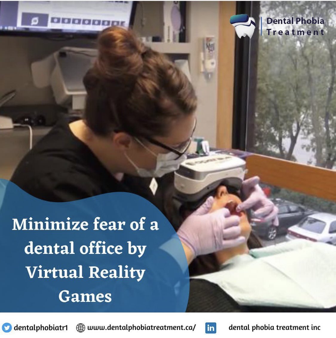 Those with a mild case of dental phobia can minimize fear of a dental office and improve their dental health. Patients at dental offices can wear a VR headset and enjoy our 3D animated program while allowing a dentist to perform their tasks.
#dentalphobia #phobiatreatment