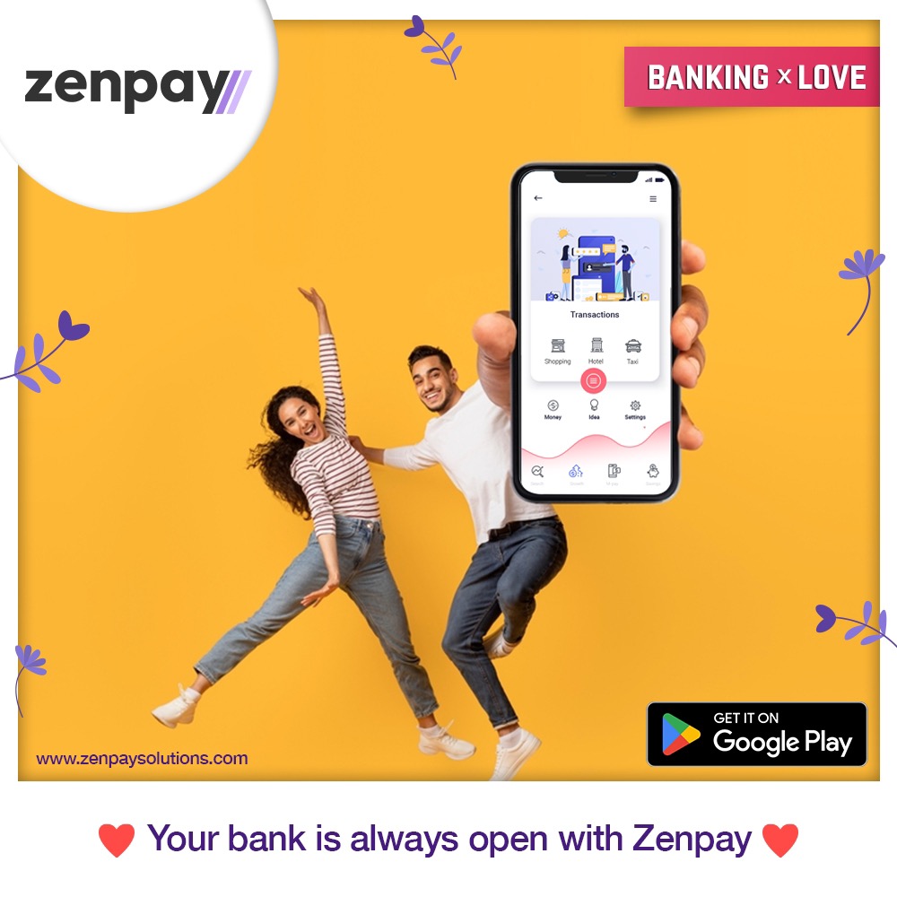 ZenpaySolutions's tweet photo. Love never takes a day off!💝
Celebrate Valentine's week with ease, our bank is always open with Zenpay 💕 

#HappyValentines #ConvenientBanking
#ZenpayValentines #ValentinesWithZenpay #ConvenientLove #EaseInLove #ValentinesMadeEasy #ValentinesBanking #LoveAndEase #bankingxlove https://t.co/WHIXgWRIrw