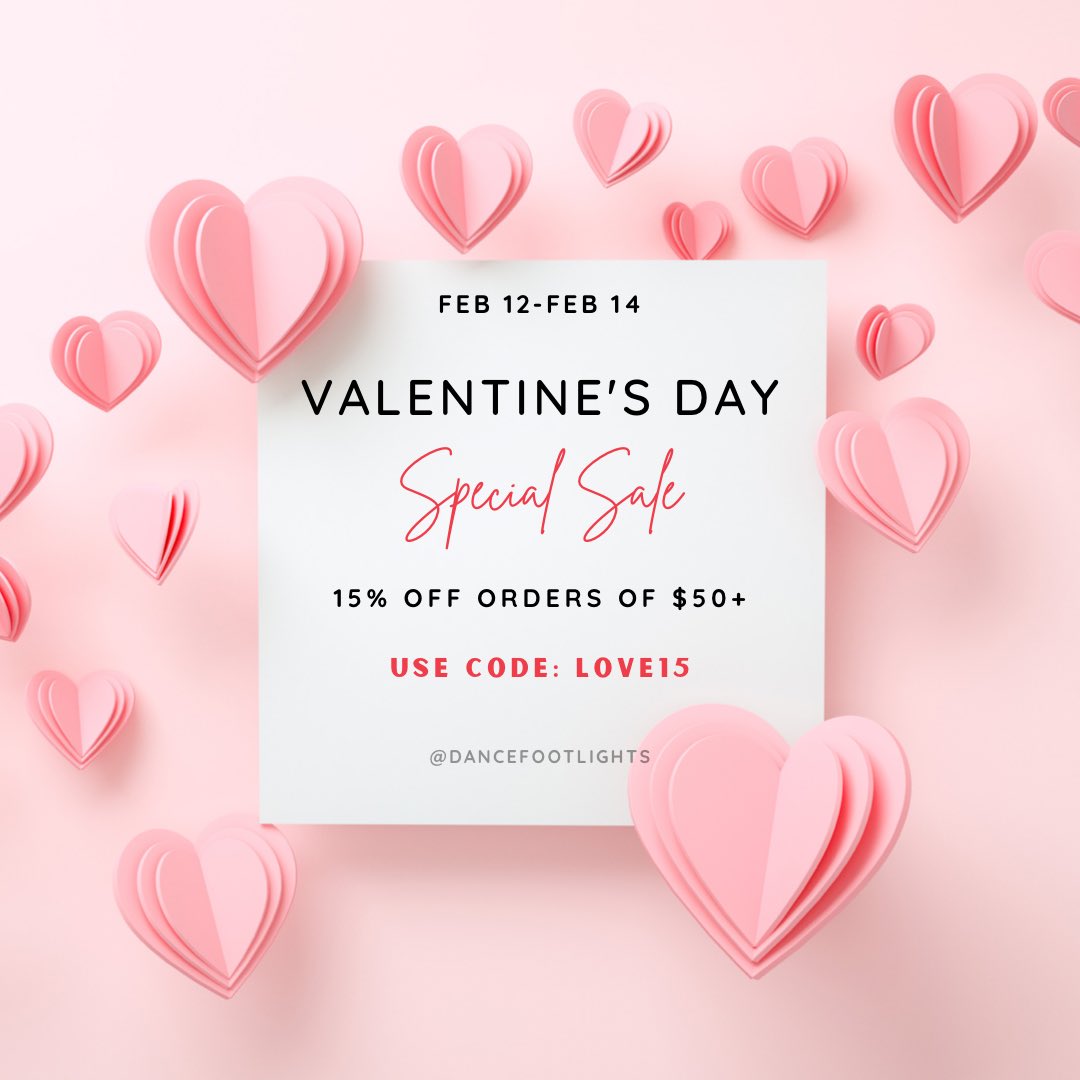 💕 We love our clients! As a thank you for all the positivity & love we receive from our clients, we want to share a special sale! This offer ends 11:59p EST 2/14.Some exclusions apply. Cannot be combined with other offers, including Footie Rewards.