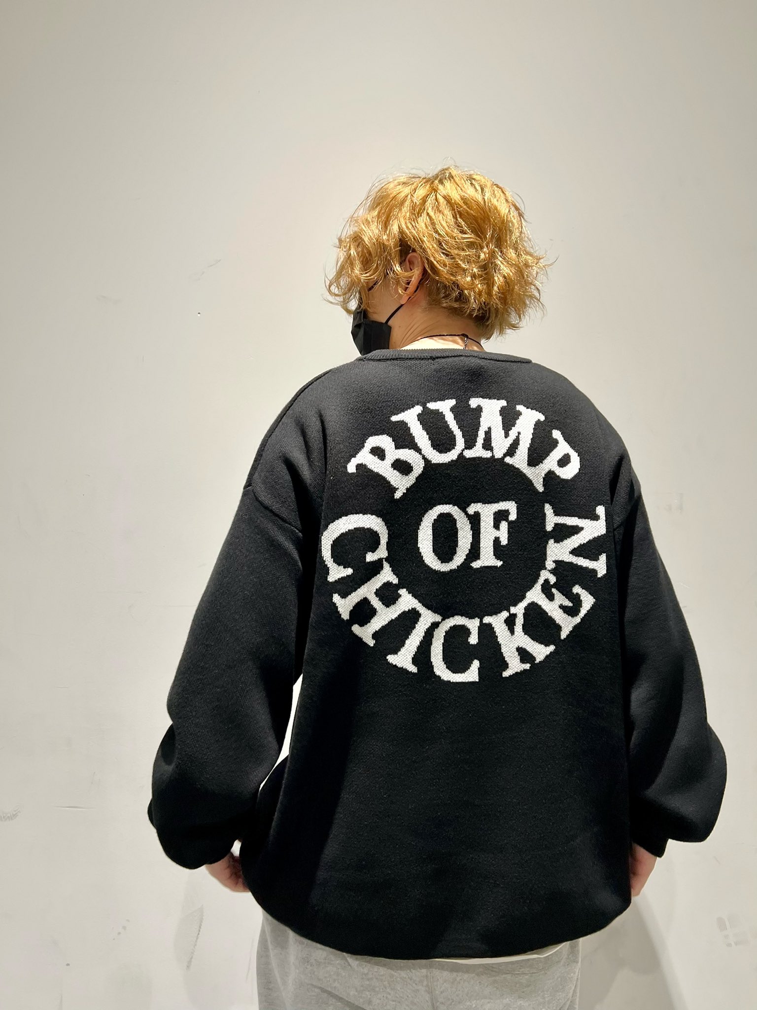 BUMP OF CHICKEN　グッズ　ロゴニット Logo Knitwear