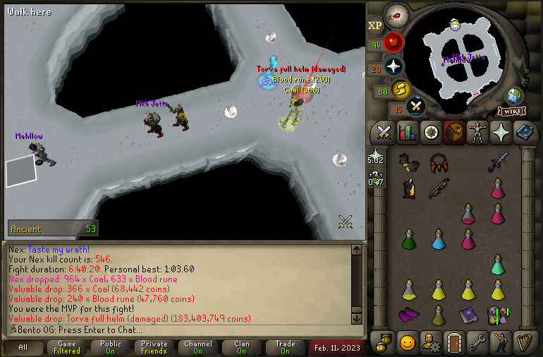 bento_og's tweet photo. Dupe Torva Helm same night :) https://t.co/qJu4b5SicI