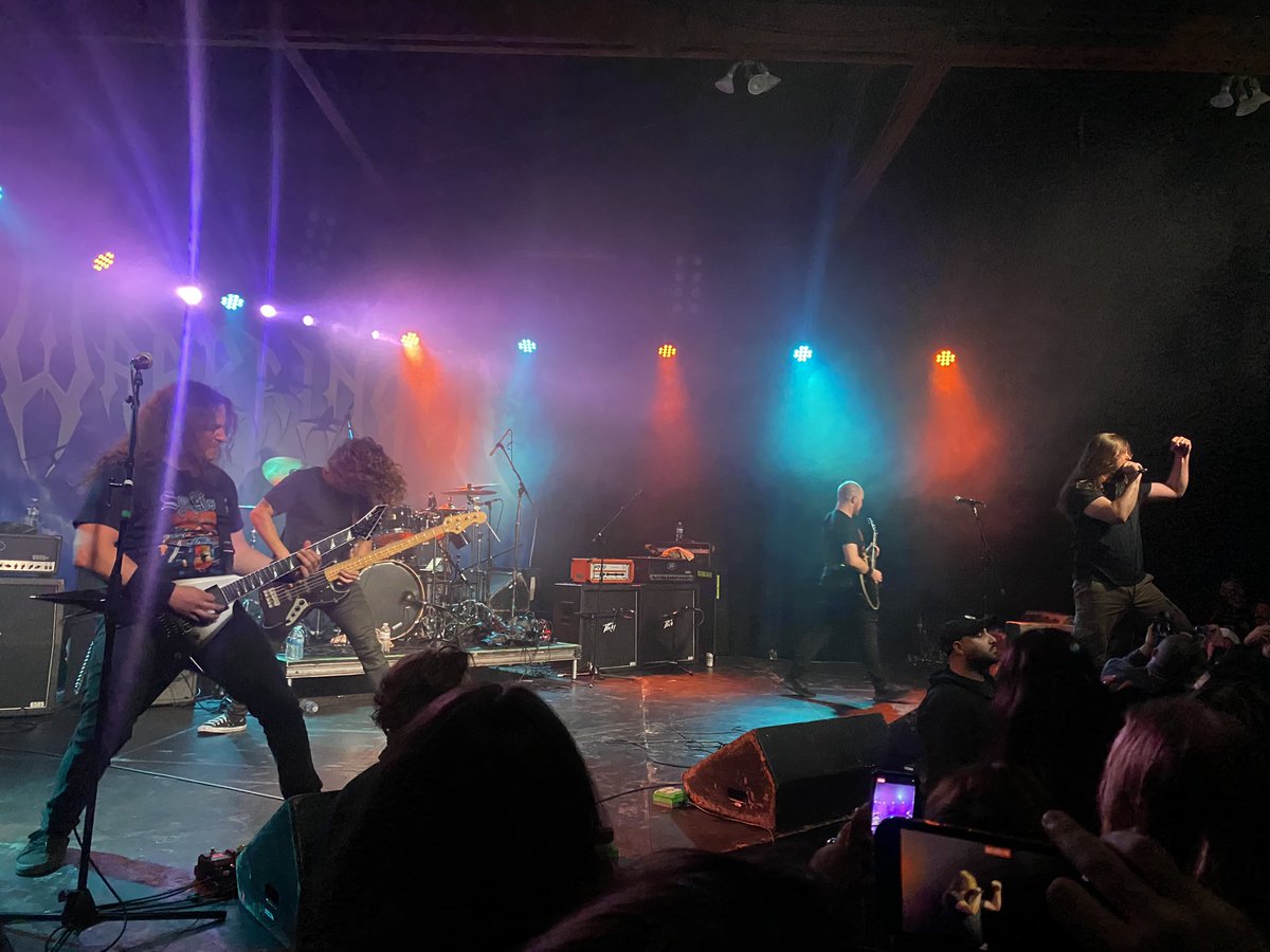 gmmfantasybb's tweet photo. @warbringerband out here absolutely annihilating #blackhand #woetothevanquished https://t.co/G9KxXtBr7p