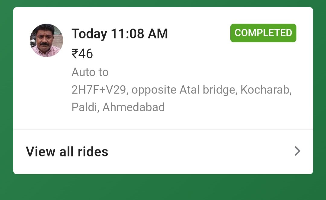 mustafacivil52's tweet photo. @ola_supports  Driver of attached snapshot ended the trip after taking OTP. He was very impolite, could not place the customer call too. Action required. https://t.co/p2yWdoOhYF