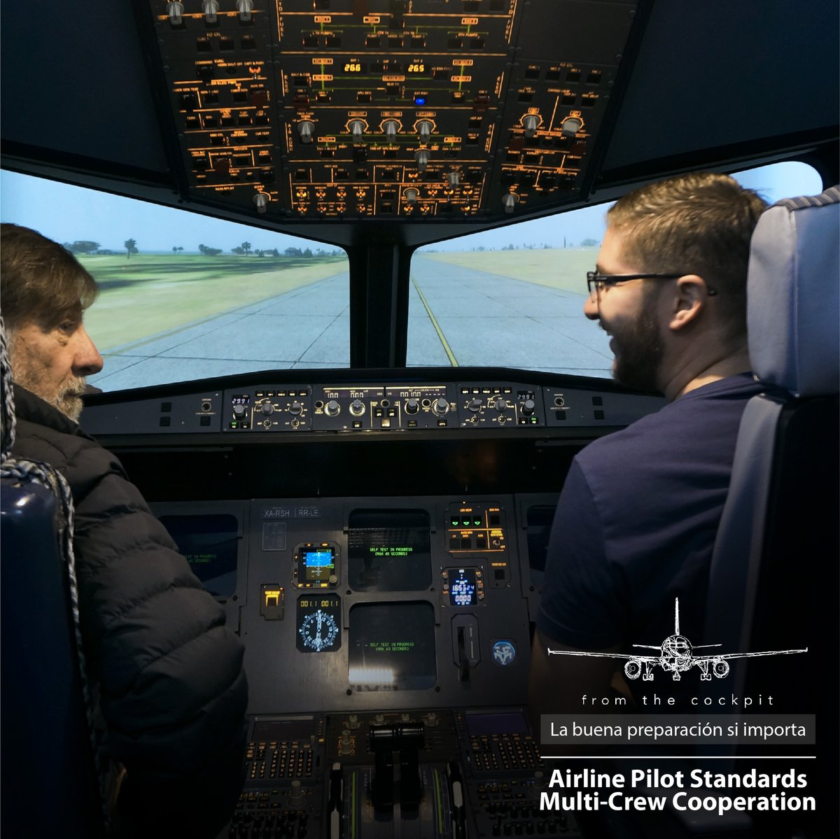 Transponder1200's tweet photo. ¡Prepárate para el éxito! A todos los #Pilotos 👩✈️🧑✈️ en busca de trabajo en una #aerolínea 🛫 mexicana 🇲🇽, From The Cockpit, iniciará este 2️⃣0️⃣ de febrero 📅, un curso de preparación #APSMCC.
Más información ℹ️:
📩el elcapi@fromthecockpit.mx
📲557-825-7979
📲 557-825-7999 https://t.co/rfvkklTOtS
