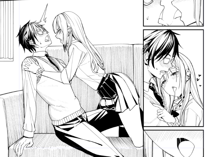 このシーン、ギャルのスカートのベタの入れ方ミスって違う性癖の漫画になってしまってた!!!!
直そ… 