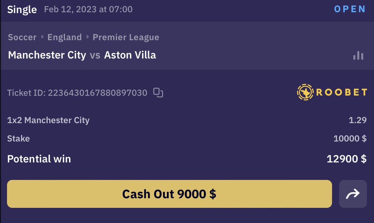 on Twitter "RT RoobetReloads We’ve placed 10,000 on ManCity to