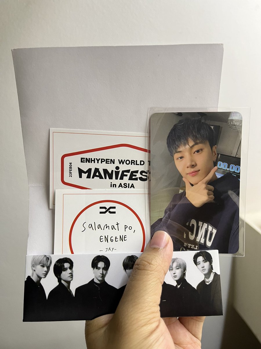 heekartz00's tweet photo. wts lfb ph

Jay Engenezone Membership PC + Stickers 

DM or Drop Budget (unsure about mp) 

rfs: need funds

🏷️ enhypen manifesto manila engenezone photocard sticker jay https://t.co/gug7bZh6YJ