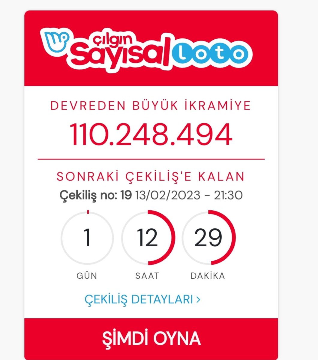 #sayısalloto
#millipiyango şans oyunları ikramiyelerini #AFAD da devretsin. Milletin parasını millete devretsin.

#MillettinParasınıMilleteVer
#demirörengrubu 
#deprem #depremzede #Destek #TurkiyeDeprem