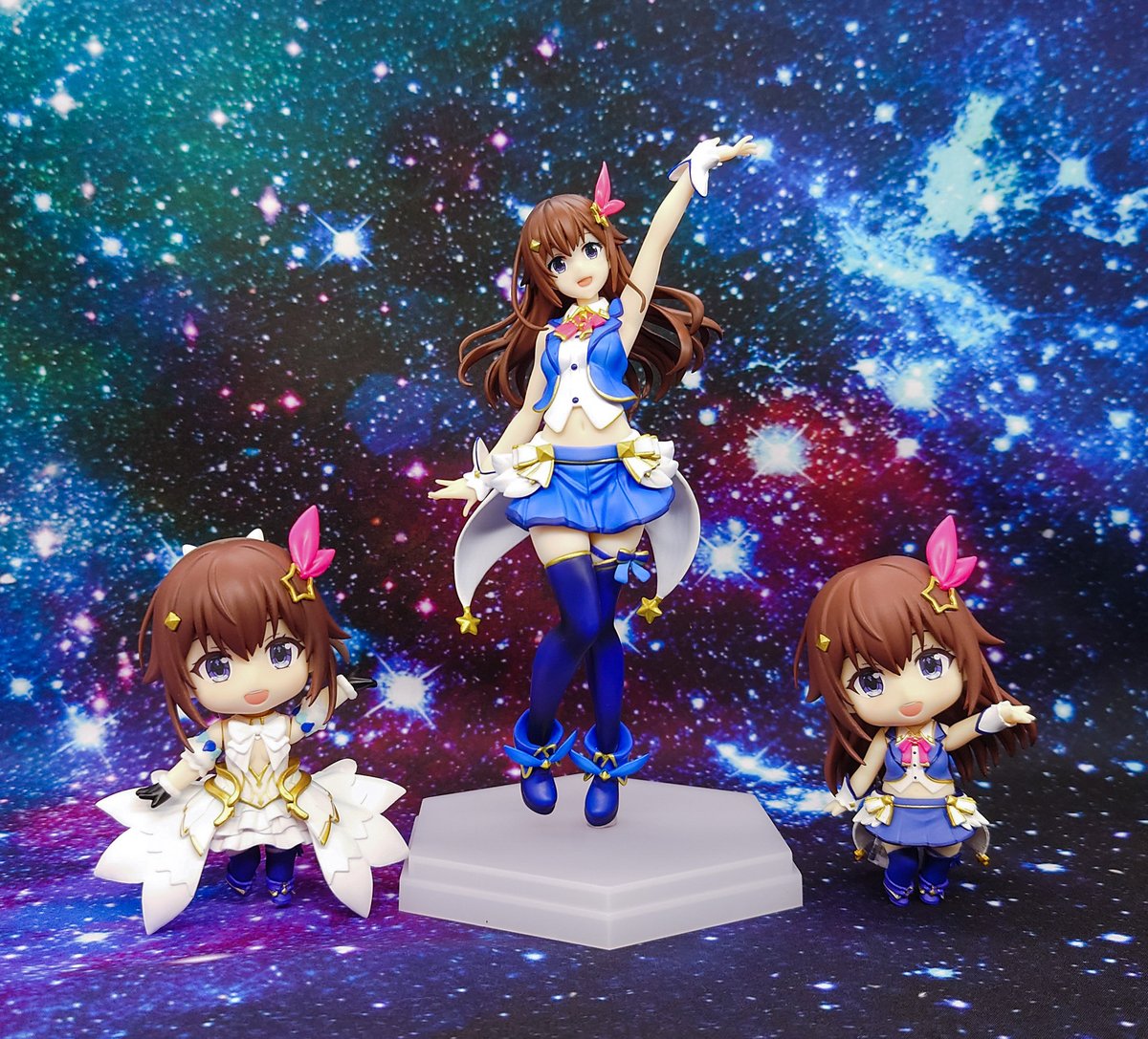 Gunmotokun's tweet photo. ワンホビ36での
#ホロライブ の新作フィギュア紹介

宝鐘の一味のそらともとしては
船長は予約中の #figuma 以外は入手済み
そらちゃんも #ねんどろいど と #ポッパレ
購入済みで後はfigumaと
スケールフィギュアを残すのみ

発売心待ちしております(๑╹ᆺ╹)_尸ﾞ

#WF2023W #ときのそら #宝鐘マリン https://t.co/yLHI1hdopW