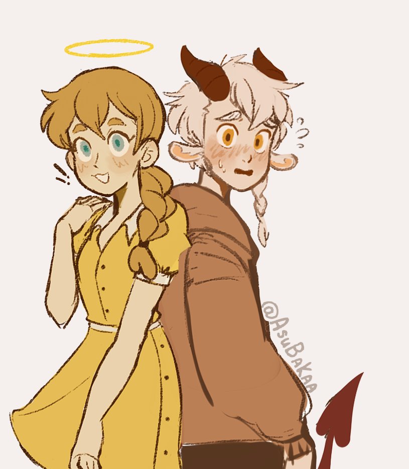 AsuBakaa's tweet photo. Neil and Lily from concept art 

 #万圣街  #万聖街
#allsaintsstreet https://t.co/rR9Qz8In5u