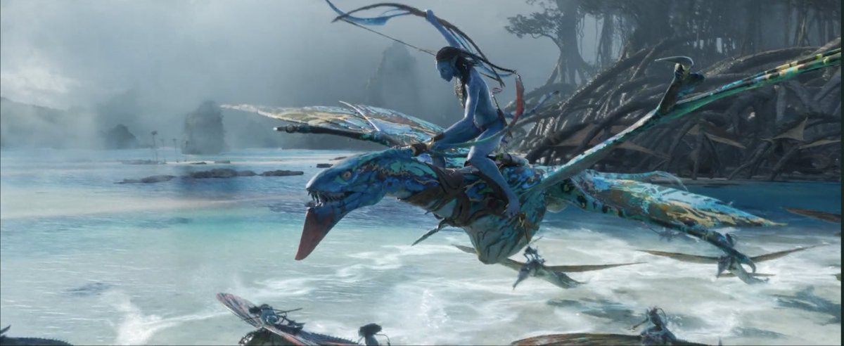 anyatjfilm's tweet photo. neytiri riding on her ikran >>> https://t.co/7i0q3WVDpK