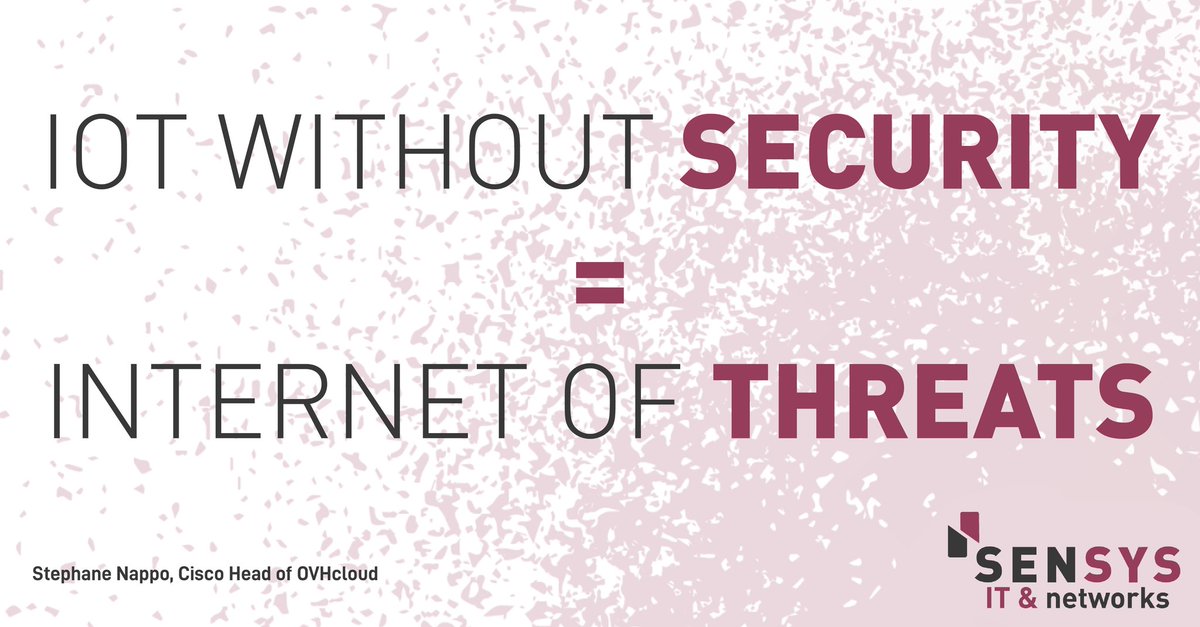 sensys_tech's tweet photo. IoT security is the technology segment focused on safeguarding connected devices and networks in the Internet of Things.
SenSys offers a comprehensive IT and tech report. Register your interest
https://t.co/Rcg9Bggrfa
#BusinessContinuity #Cyber #SenSysIT #ManagedServices #MSP https://t.co/upSmQ8CM4w
