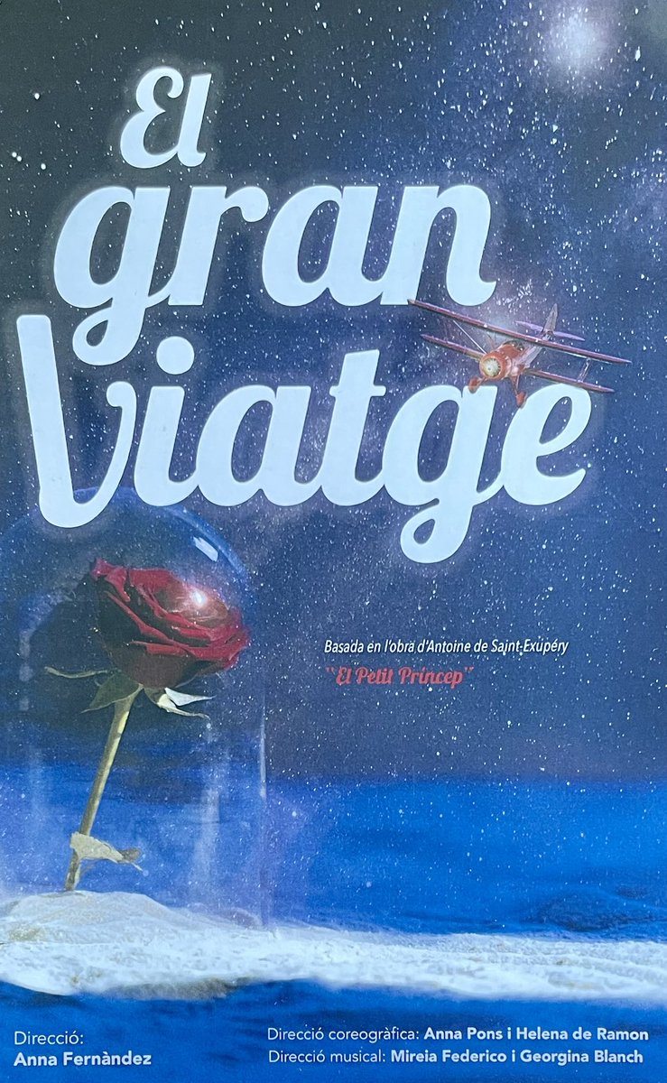 annarovira1's tweet photo. No us ho podeu perdre! El Gran Viatge! #elgranviatge_sala @salacabanyes Entrades a: https://t.co/BatG1PowE3 …en queden poques! https://t.co/9EGaidjw6N