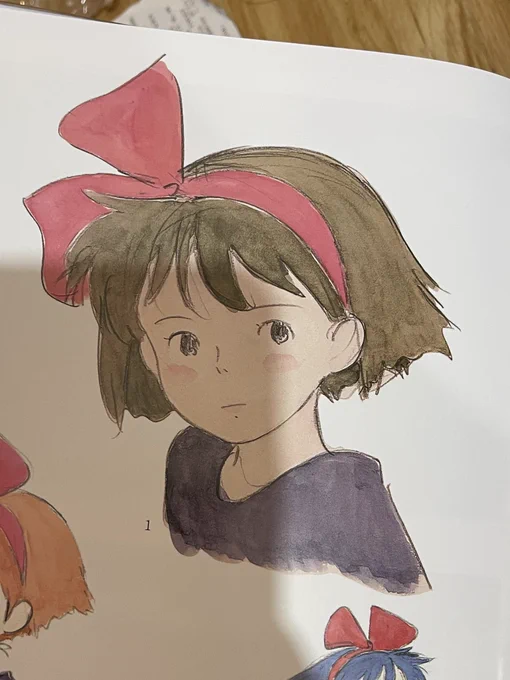 redraw of this cute kiki from the art book 