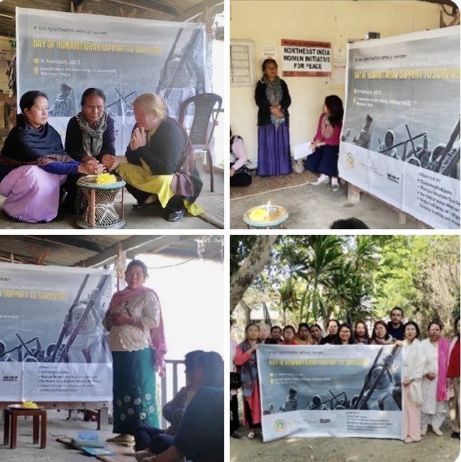BinaNepram's tweet photo. In #Manipur & other parts Northeast #India where violent conflict #martial law #AFSPA imposed non-stop till today since 1958 & compounded with recent escalation violent conflicts along #IndoBurma border,its #indigenous #women who hold keyπto protect regionβs #PeacePeoplePlanet https://t.co/vJmFoMC2BO