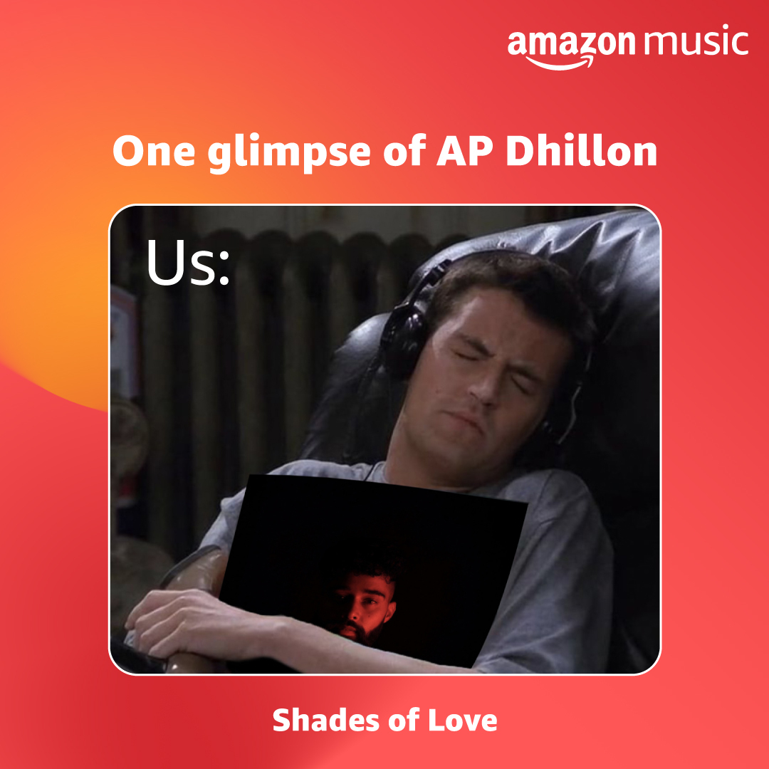 AmazonMusicIN's tweet photo. All it takes is one glimpse of @apdhillxn and #WoNoor starts playing in our mind in a never ending loop 💞
#ShadesOfLoveOnAmazonMusic https://t.co/LEisqT7AV8