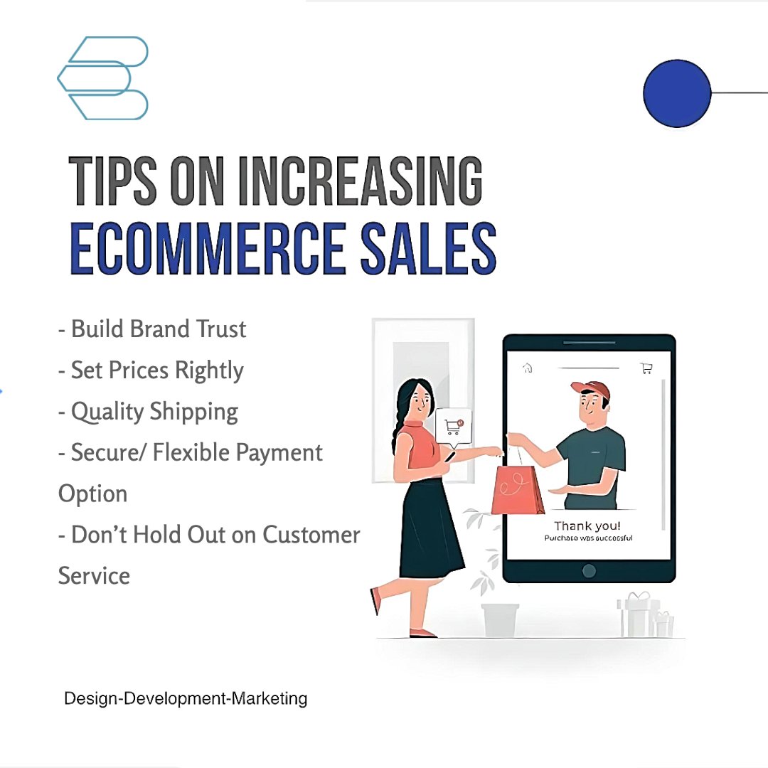 ecnetsolutions's tweet image. Here are the 5 key points to consider to increase your eCommerce sales
- Build Brand Trust
- Set Prices Rightly
- Quality Shipping
- Don’t Hold Out on Customer Service
- Secure and Flexible Payment Options

#mobileappdevelopment #appdeveloper#webdeveloper #webdevelopment #eComm
