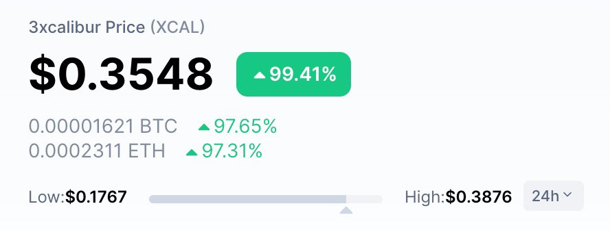 LocBelfort's tweet photo. 😎 $xcal https://t.co/NBzbZmNMmH