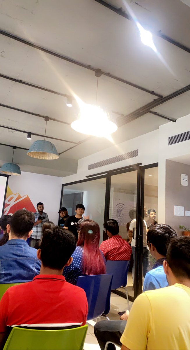Neelshah112002's tweet photo. @shardeum First meetup about blockchain , abundance of information about blockchain📈,gaining new experiences 🫡, networking with awesome tech folks 💯
#proofofcommunity https://t.co/2zvchambpK
