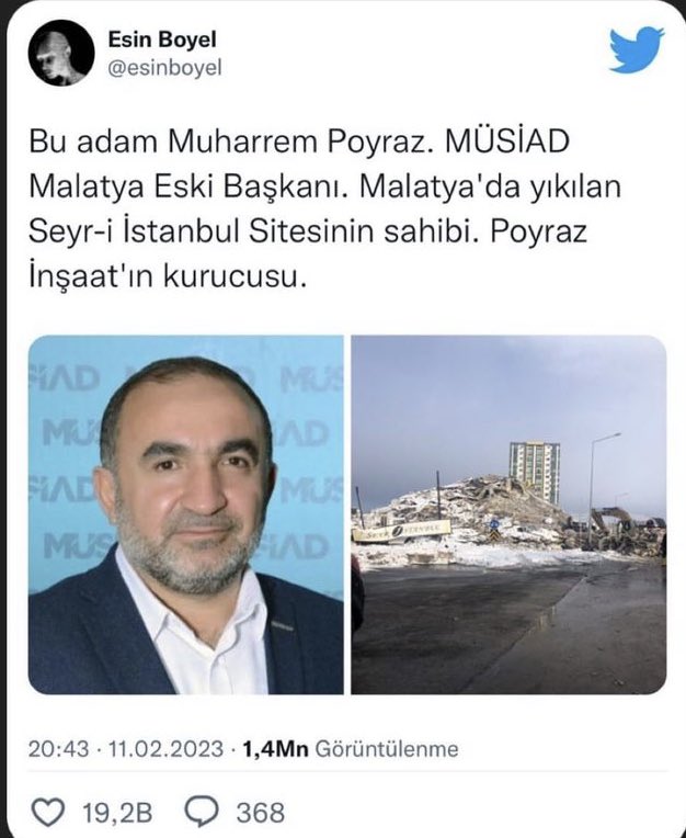 Sayın savcılarımızı göreve davet ediyorum.. Yurtdışı çıkış yasağı gibi tüm tedbirlerin alınması gerekmektedir.. #AdaletBakanlığı #hsk #malatyacbs #AFAD #deprem