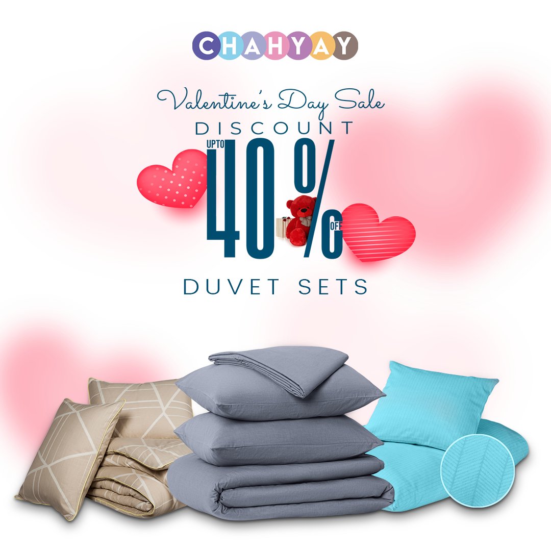Save up to 40% on luxury duvets that are a perfect cozy addition to your bedroom. Hurry, the sale ends soon.
Shop it here ► bit.ly/PlushiestDuvet…
#chahyay #jobhichahyay #onestopshop #duvets #duvetcovers #duvetsets #beddingessentials #ValentinesDaySale #discounts #shoponline