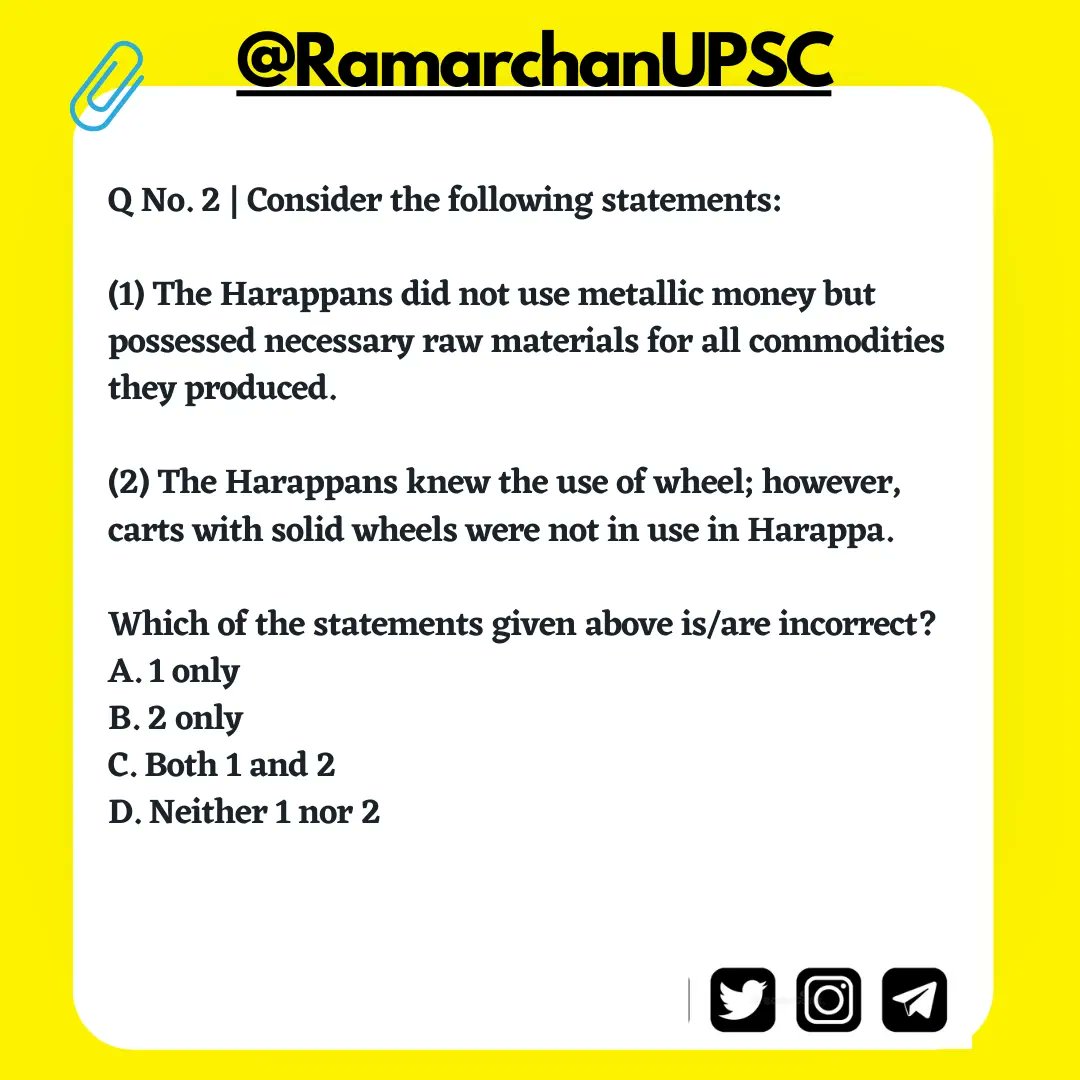 polityias555's tweet photo. Question No.
- 02.
- 03.
- 04.
- 05.
#UPSC #currentaffairs #PSCs #nevergiveup #ias #ips #aspirants #svnpa #currentaffairs #civilservices #pcs #facts #StatePSCs #upscquestions #upscprelims2023 https://t.co/065D4fjOiB