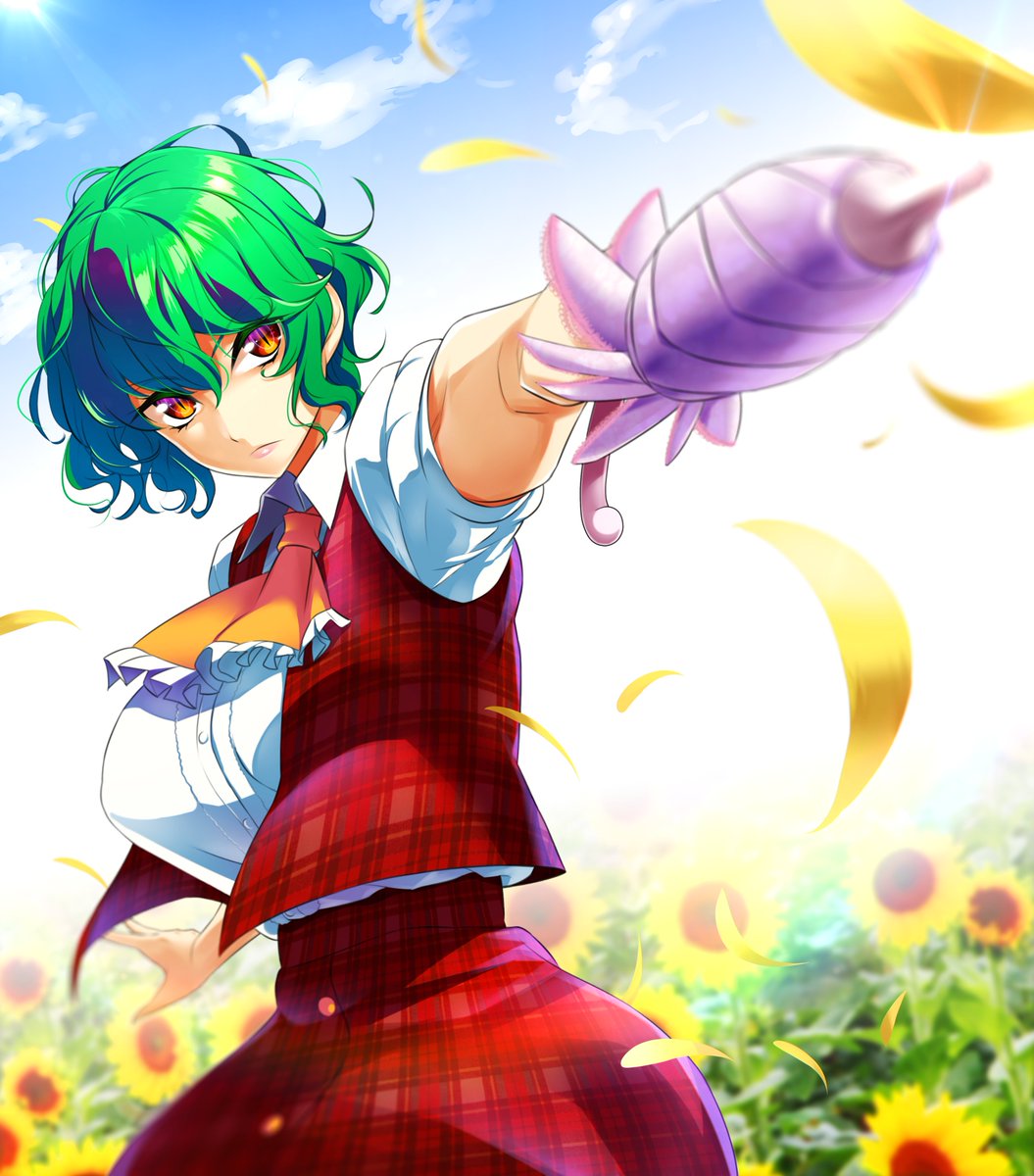 #過去絵を投げて絵を描いた気になろうキャンペーン 
実はゆうかりん絵描き🌻 