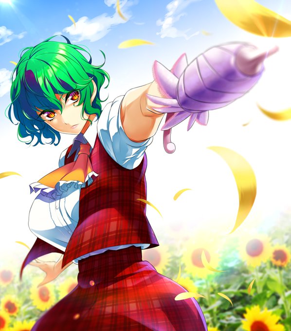 #過去絵を投げて絵を描いた気になろうキャンペーン 
実はゆうかりん絵描き🌻 