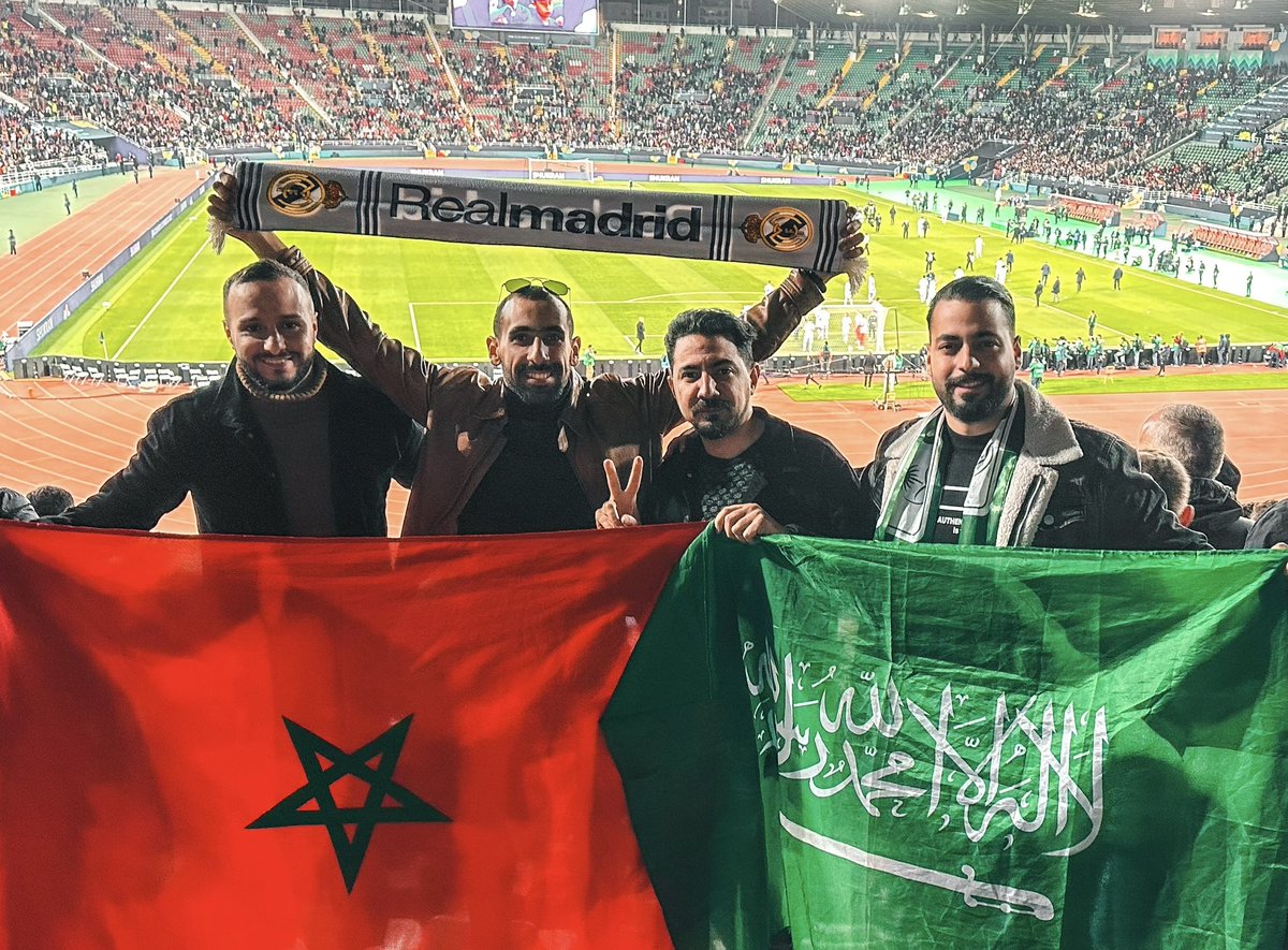 Abdullah_brkt's tweet photo. Great atmosphere from Fifa Club Worldcup final Al Hilal vs Madrid 

#الهلال_ريال_مدريد #كأس_العالم_للأندية #ريال_مدريد_الهلال #المغرب https://t.co/1RxNqUxPti