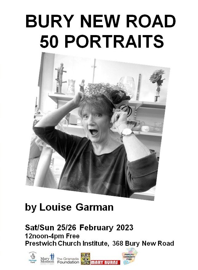 <a href="/neo_artists/">neo:</a> <a href="/CrossStreetArts/">Cross Street Arts</a> <a href="/CastlefieldGall/">Castlefield Gallery</a> <a href="/TheFed_Online/">The Fed</a> <a href="/PrestwichOnline/">Prestwich Online</a> <a href="/IEPrestwich/">Incredible Edible Prestwich & District</a> louisegarman.com