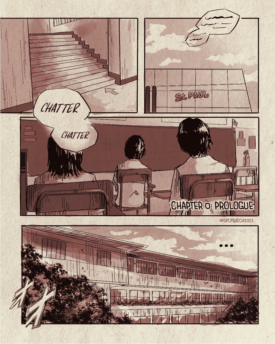 SPCPBATCH2023's tweet photo. Shh.. Narinig niyo ba 'yon? Ano kaya 'yon? 🤔
#SENIORS2023 #AngHulingLaban #23NIORS #KABANATA12
🎨: Nicole Eugenio
🖊: Isabelle Usita https://t.co/7rhf0wSEt4