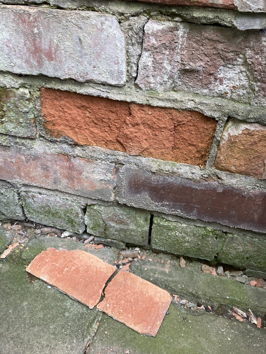 meakin_graham's tweet photo. Porous bricks + cement based mortar + cold wet weather = https://t.co/Uuh5JEMmk0